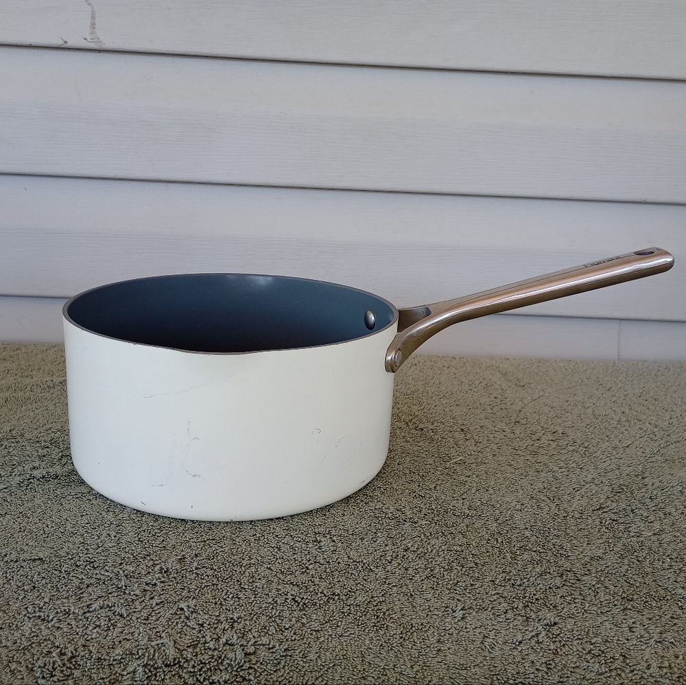 3qt Nonstick Ceramic Coated Aluminum Sauce Pan - Figmint™